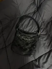 COACH 2wayバッグ ショルダーバッグ クロスボディバッグ バゲットバッグ ヴィンテージ シグネチャーロゴ