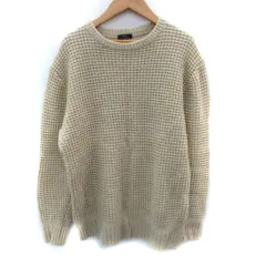 アーバンリサーチ URBAN RESEARCH ITEMS ニット セーター 長袖 38 M ベージュ /SM20