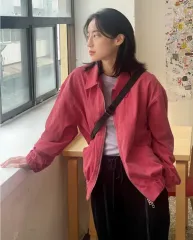 レディース ジャケット ピンク