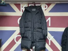 フェレジン FRJ ダウンジャケット ロング丈 ダウン ジャケット アウター ダック ダウン M 95 ブラック