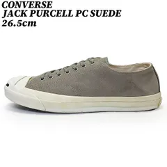 【クーポン】スニーカー シューズ コンバース ジャックパーセル PC スウェード グレー 26.5cm CONVERSE JACK PURCELL PC SUEDE 正規品 1CK970 正規品 中古 古着 ブランド 匿名配送