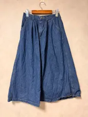 ウエスト後ろゴム デニムスカート