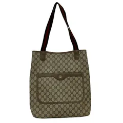 GUCCI(グッチ) トートバッグ アクセサリーコレクション ベージュ×グリーン×レッド