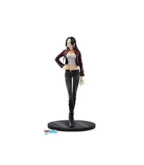 【中古】ボア・ハンコック COLOR・A ジャケット・黒色 (ワンピース JEANS FREAK vol.7 ボア・ハンコック プライズ バンプレスト)