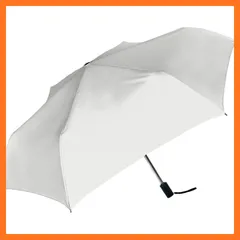 【新品】 中谷-傘 自動開閉 完全遮光 晴雨兼用 折畳傘 日傘 アイボリー 折り畳み 親骨58cm 6本骨 日傘 手開き式 UV 100 自動 紳士傘 男性 メンズ 晴雨兼用 UVカット UV UPF50＋ ブラックコーティング加工 遮光 遮熱 折りたたみ 0