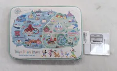 東京ディズニーリゾート ペンケース WHERE DREAMS COME TRUE パークマップ&パークアイコン