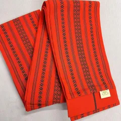 半幅帯　半帯　博多織　本場筑前博多織　献上柄　着物　043t