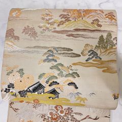 三花】八寸名古屋帯 猫 格子 全通 抹茶色 リサイクル リユース - メルカリ