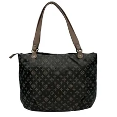 russet(ラシット) ショルダーバッグ - ダークグレー×ピンクベージュ レザー