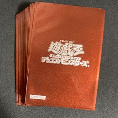 遊戯王 初期 赤 カードスリーブ 遊戯王 初期ロゴ メタリックレッド 赤 公式 スリーブ 41枚 未開封