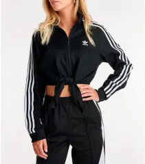 アディダス 3本線 クロップド トラックジャケット