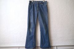 80s オレンジタブ Levi's684 ベルボトム フレアデニム ライトブルー
