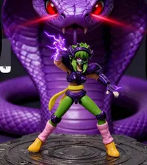 即発送 BLOKEES 聖闘士星矢 第2弾 蛇遣い星座 オピュクス シャイナ プラモデルのサムネイル