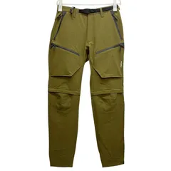 【ワークマン Field Core】フィールドコア 2way クライミングパンツ ハーフパンツ カーゴ 撥水 L グリーン系 緑