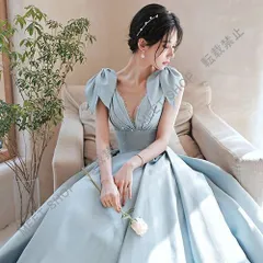 大人気商品★ロングドレス カラードレス ウエディング パーティードレス 結婚式 二次会 花嫁 演奏会 ロング 大きいサイズ 披露宴 ブライダル 発表会 服 上品小さいサイズ ピアノ 挙式 イベント コンサート AラインCLF116P064