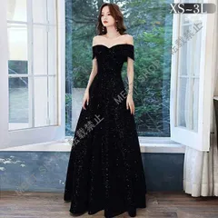 大人気商品★ドレス 大人 ピアノ 発表会 ロングドレス 演奏会 結婚式 母親 ドレス ピアノ発表会 黒 袖付き ワンピース オフショルダー 演奏会ドレス 演奏会用ドレス パーティードレス イブニングドレス ロング丈 大きいサイズ 小CLF116P051