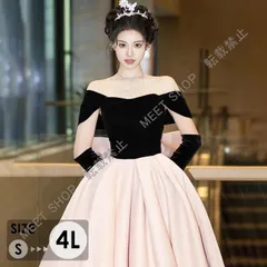 大人気商品★ドレス 大人 袖付き ワンピース リボン付き ピアノ 発表会 ロングドレス オフショルダー 大きいサイズ 演奏会 結婚式 母親 大人 レディース ロング丈 披露宴 ピアノ発表会 韓国 イブニングドレス ステージドレス パCLF116P132