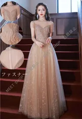 大人気商品★お呼ばれドレス 宴会 フェミニン Vネック ウェディングドレス プリンセスライン 結婚式 パーティードレス 披露宴 発表会 マキシ丈 着痩せ 撮影 ロングドレス CLF116P083