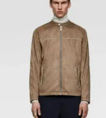 ザラ/M/メンズ/スウェード ジップアップ ジャケット/アリス/6905