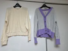 トミー ジーンズ ニット w컨셉購入 ワッフルプルオーバー まとめ