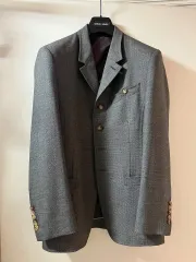 ポール・スミス メインライン スリム 4ボタン ウール ブレーザー S (95-100)