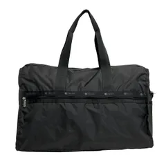 LESPORTSAC(レスポートサック) ボストンバッグ - ダークグレー 本体ロックなし