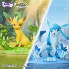 海外限定】Funism ポケモン フィギュア リーフィア＆エーフィ 2体