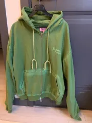 ペッパーペッパー フードジップアップ LYNN グリーン