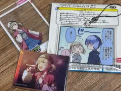 まとめ）プロジェクトセカイ ビビバス 小豆沢 こはね 青柳 冬弥 ノーブルアート 4コマ漫画 アクリル おでかけ