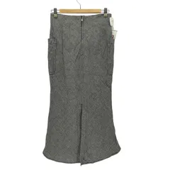 ノーブル Noble Dongoros A-line Slit Skirt  ドンゴロス Aライン スリット スカート レディース JPN：38 