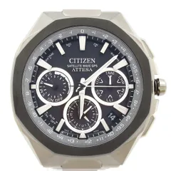 CITIZEN(シチズン) 腕時計美品  ATTESA(アテッサ) F950-00CW901/CC4104-53E メンズ ダークグレー