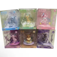 海外限定 ポケモン ブイズ フィギュア funism フニスム 正規品 イーブイ グレイシア リーフィア ブラッキー ニンフィア エーフィ 海外