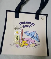 韓国限定 ポケモン ロッテリア エコバッグ トートバッグ ピカチュウ ヤドン