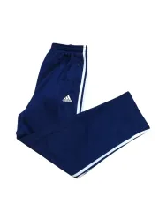 アディダス スナップボタン トラックパンツ ネイビー