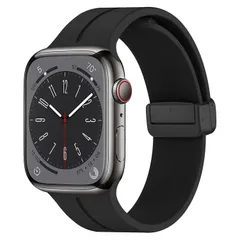 【新着商品】Watch バンド マグネット シリコン49/46/45/44/42/41/40mm Apple アップルウォッチ ベルト Series Ultra3/Ultra2/Ultra/11/10/9/8/7/6/SE/SE2/SE3/5/4 防水 for
