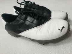 プーマ ゴルフシューズ ブラック/白 270