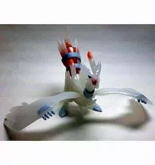 【中古】フィギュア レシラム(オーバードライブ) クリアバージョン 「劇場版ポケットモンスター ベストウイッシュ ビクティニと黒き英雄 ゼクロム・白き英雄 レシラム」 立体ポケモン図鑑 ポケモンファン第18号付録