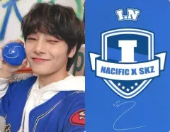 【中古】コレクションカード(男性) Stray Kids/I.N(アイエン)/裏面印刷サイン入り/「NACIFIC×Stray Kids」ヒアルブースタースペシャルセット購入特典フォトカード