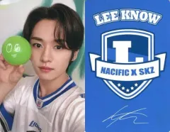 【中古】コレクションカード(男性) Stray Kids/Lee Know(リノ)/裏面印刷サイン入り/「NACIFIC×Stray Kids」ヒアルブースタースペシャルセット購入特典フォトカード