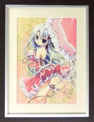 梱枝りこ Worldrop アールビバン 版画 ミクスドメディア - メルカリ