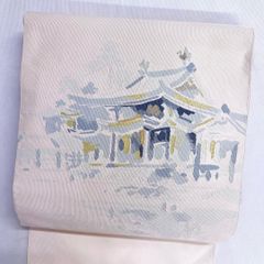 袋帯　手描き　牡丹　梅花　桜　菊花　百合　乱菊　着物　013tz ☆ 袋帯 手描き 牡丹 梅花 桜 菊花 百合 乱菊 着物 013tz ☆ - メルカリ