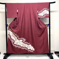 羽織 刺繍 レース 花模様 身丈79.5 裄65 正絹 着物 052tz - メルカリ
