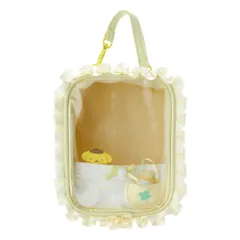 【特価商品】サンリオ(SANRIO) ポムポムプリン ぬいぐるみポーチエンジョイアイドル ベビー プリン POMPOMPURIN 15.5×12×9cm キャラクター 184594
