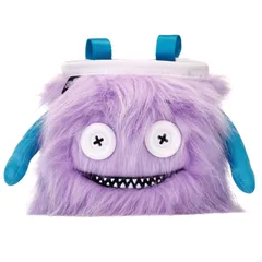 8BPLUS ボルダリング ロッククライミング チョークバッグ 開口部12.5cm [ LILLY ] かっこよくってちょっとおしゃべり! リリー 上部巾着閉じ ベルト&カラビナ付きラベンダー/スカイブルー 8B+2101027 【正規品】