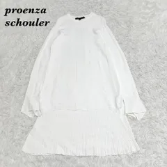 proenza schouler XS(SS) ニットワンピース ホワイト
