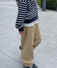 ワイド コットン パンツ
