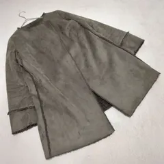 【スコットクラブ】（9号）ムートンコート アウター 防寒 ダークブラウン