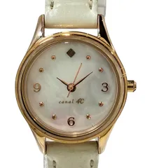 カナルヨンドシー 腕時計 クオーツ シェル レディース canal4℃