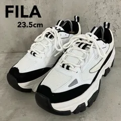 FILA フィラ ディスラプター 2 プレミアム 23.5cm FC-5239W WHT/BLK ホワイト ブラック 白 黒 厚底 スニーカー ダッドシューズ ボリュームソール 韓国ファッション レディース 美脚 身長盛れる 希少カラー 人気 定番 ★ ■■
