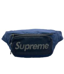 Supreme ネイビー ボディバッグ - メルカリ